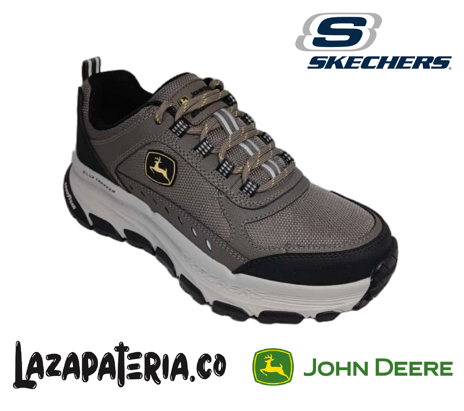 SKECHERS HOMBRE D'LUX TREKKER CAFÉ C25P6014BRBK
