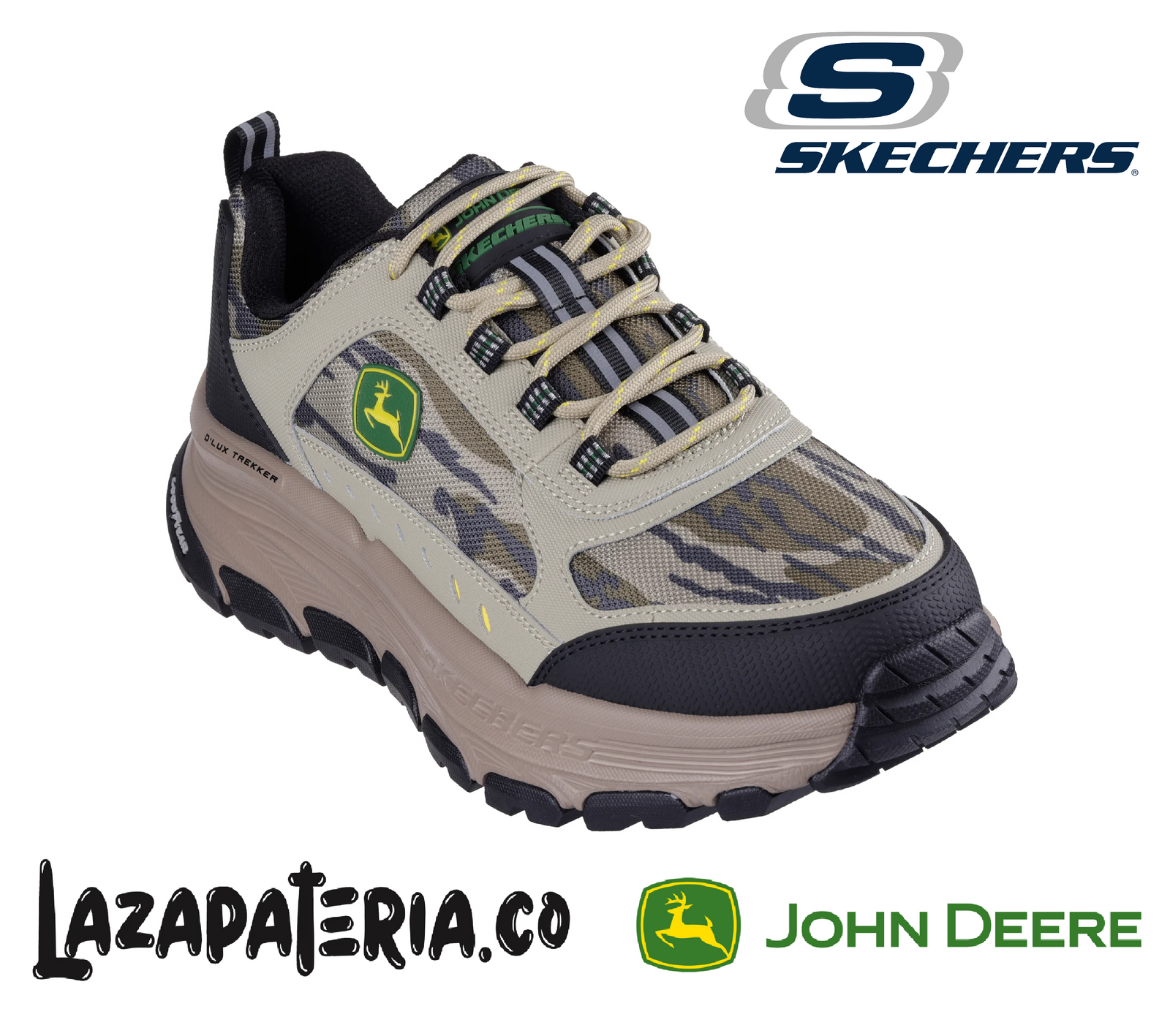 SKECHERS HOMBRE D'LUX TREKKER MULTICOLOR C25P6014CAMO