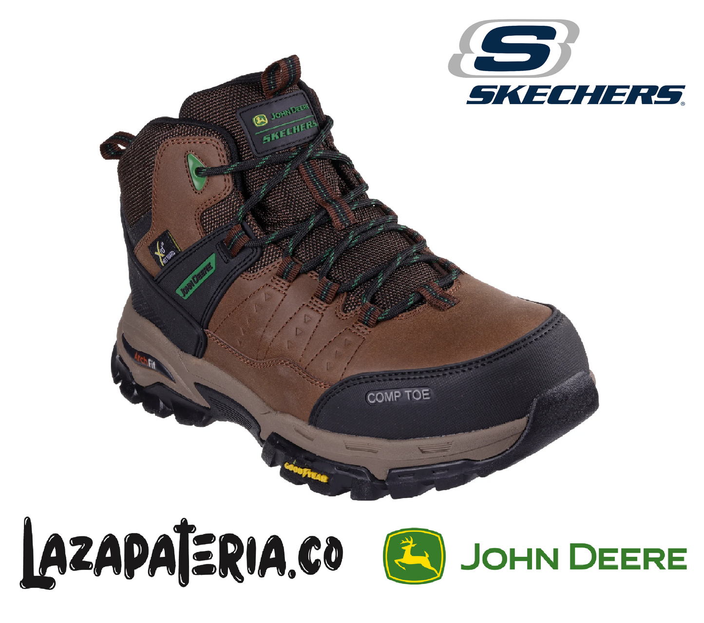 SKECHERS HOMBRE C25P6018BRN
