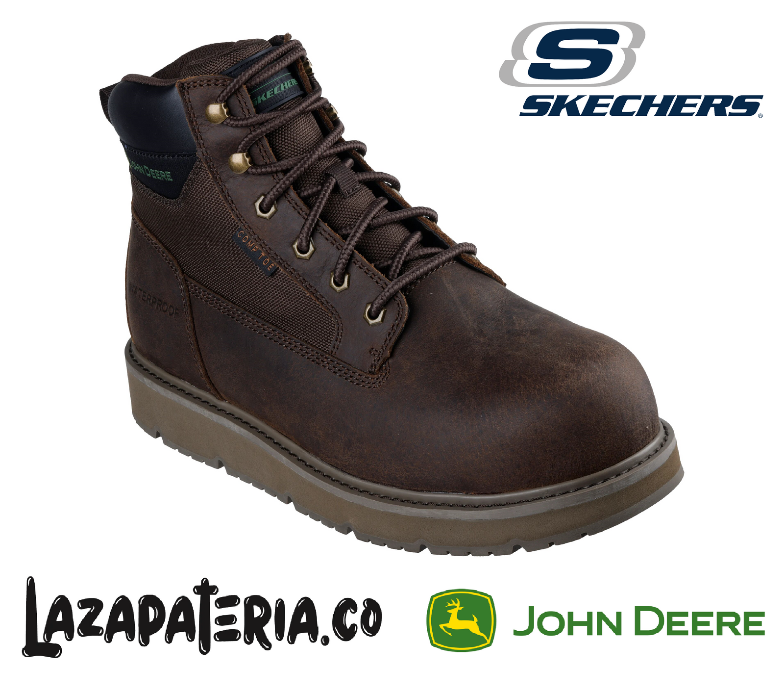 SKECHERS HOMBRE FLEX-WEDGE RANGER CAFÉ C25P6111BRN