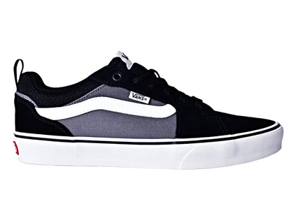 FILMORE ZAPATO LONA GRIS X NEGRO LOGO Y SUELA BLANCA
