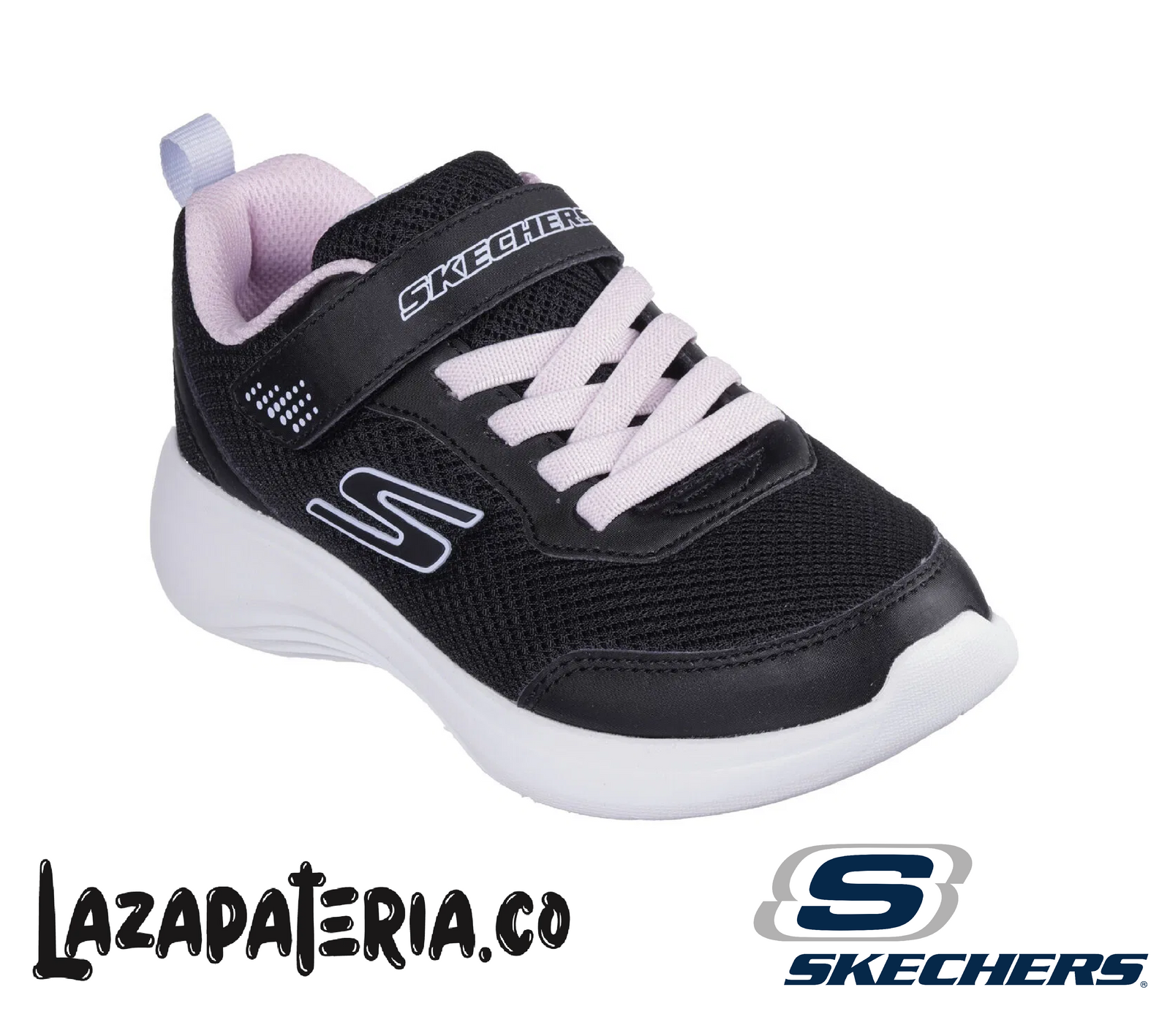 SKECHERS NIÑA SELECTORS NEGRO C30P3573LBLK