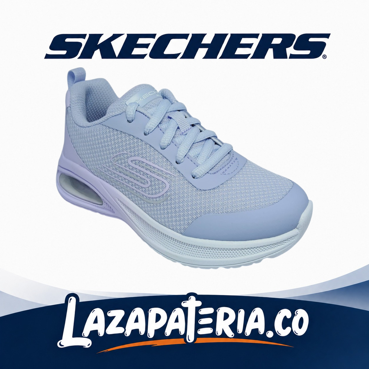 Tenis Skechers Microspec Niña Lila C30P3597LLAV