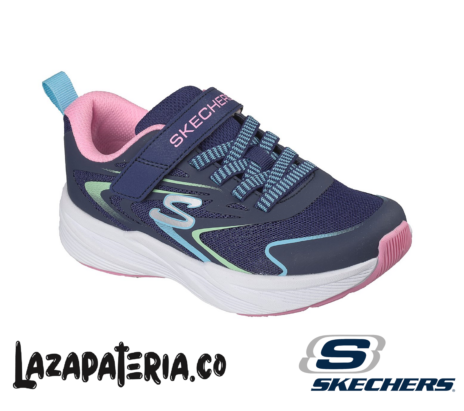 SKECHERS NIÑA HYPER SPEED MULTICOLOR C30P3882LNVMT
