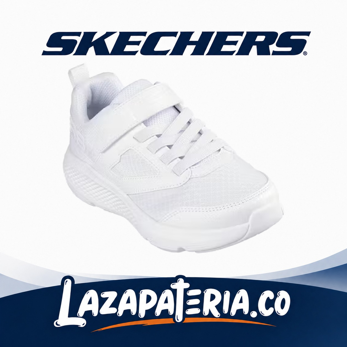 Tenis Skechers GOrun Elevate Niña Blanco C30P3932LWHT