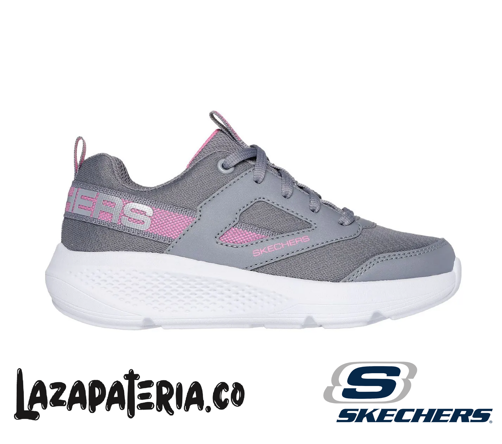 SKECHERS NIÑA GORUN ELEVATE GRIS C30P3933LGRY