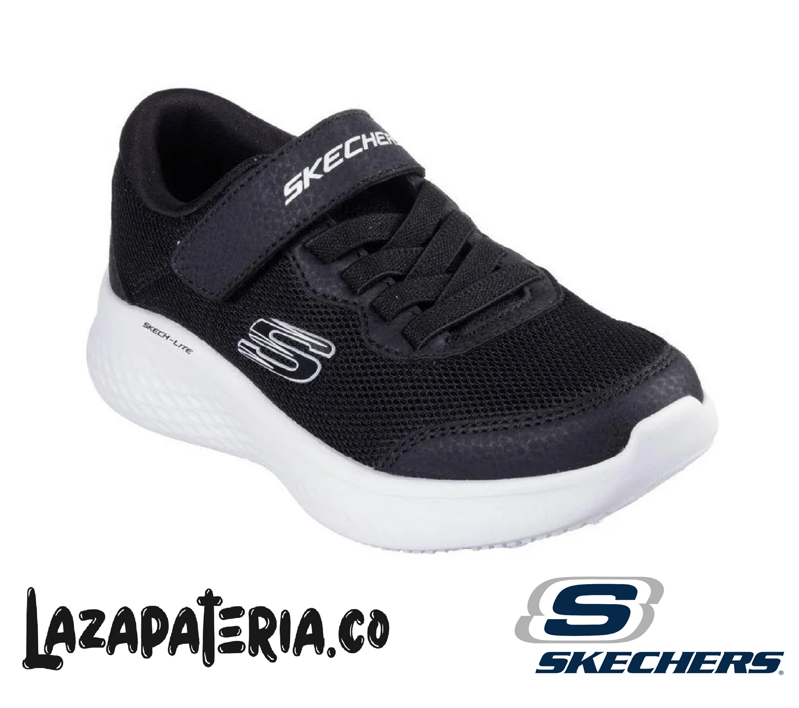 SKECHERS NIÑO SKECH-LITE PRO NEGRO C30P3934LBLK