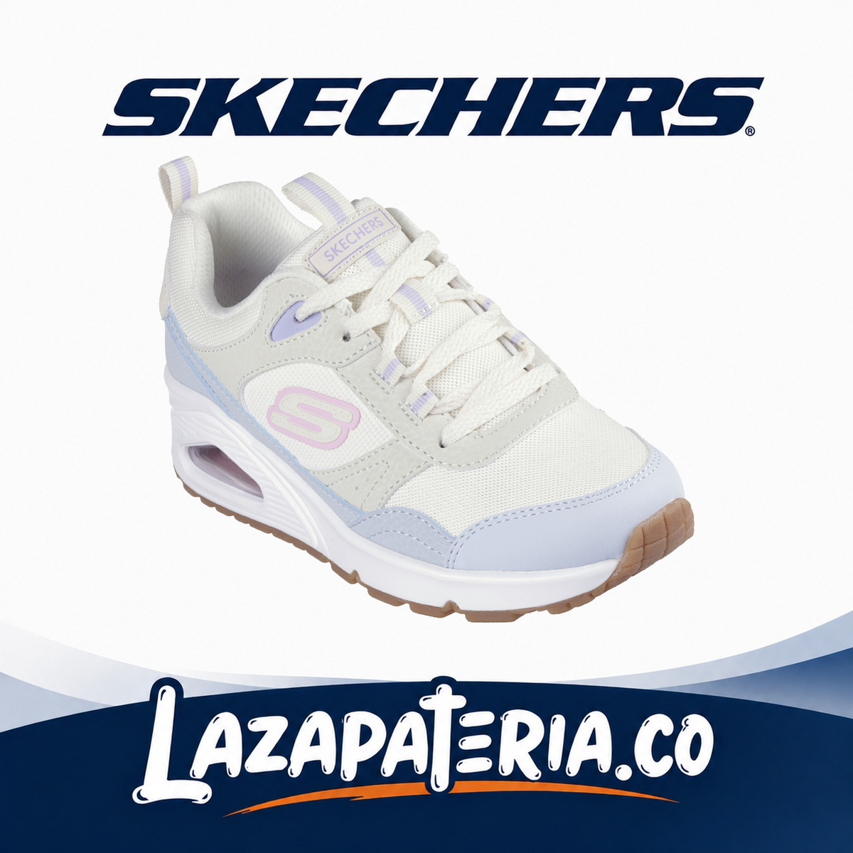 Tenis Skechers UNO Niña Multicolor C31P0567LNTMT