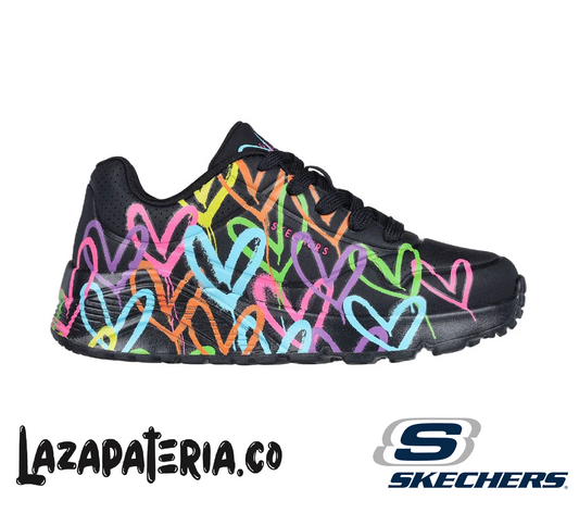 SKECHERS NIÑA C31P4064LBKMT