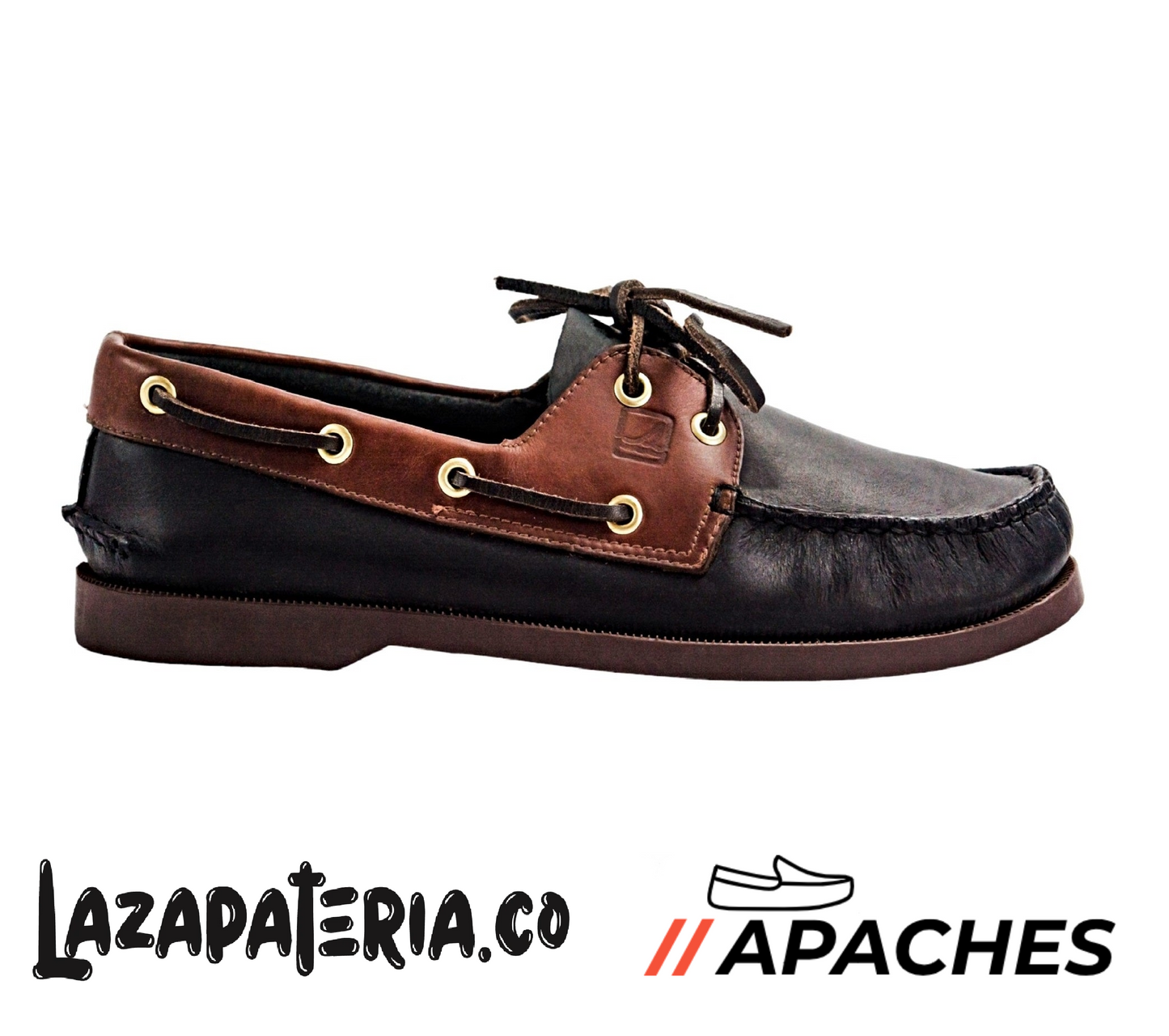 APACHES HOMBRE CP36 NEGRO CAFE