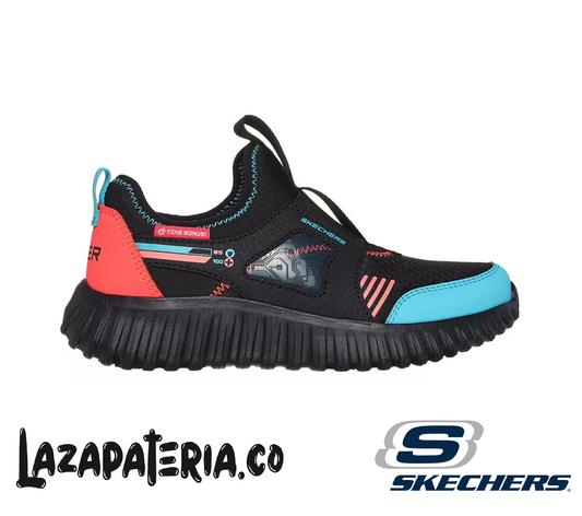 SKECHERS NIÑO C40P2268LBKMT