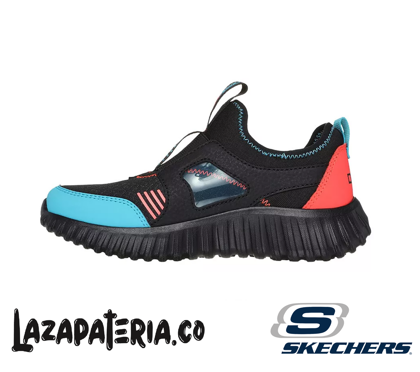 SKECHERS NIÑO C40P2268LBKMT