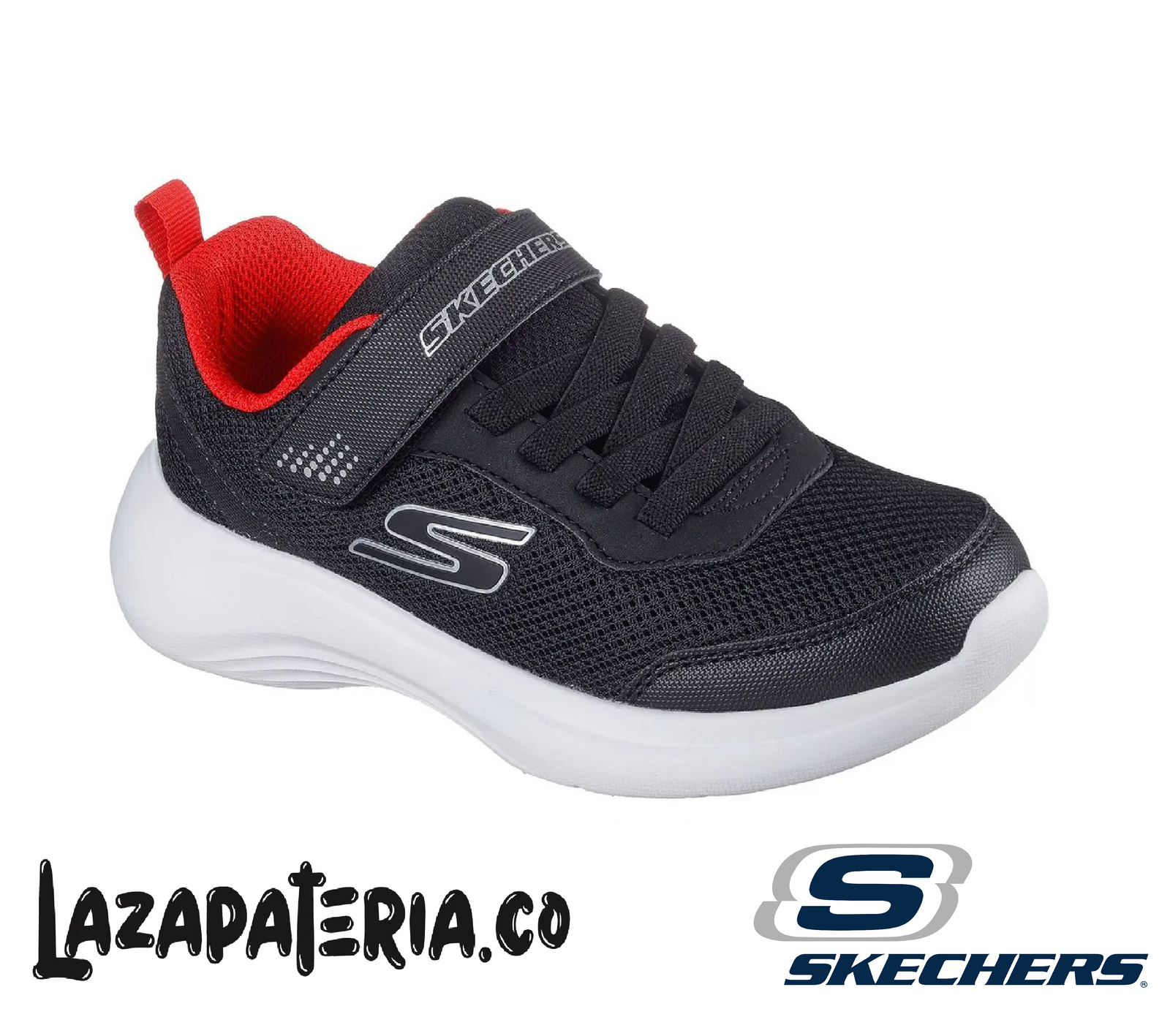 SKECHERS NIÑO SELECTORS NEGRO C40P3615LBKRD