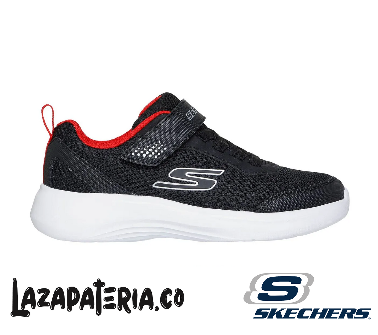 SKECHERS NIÑO C40P3615LBKRD