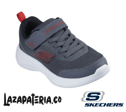 SKECHERS NIÑO C40P3615LCHAR
