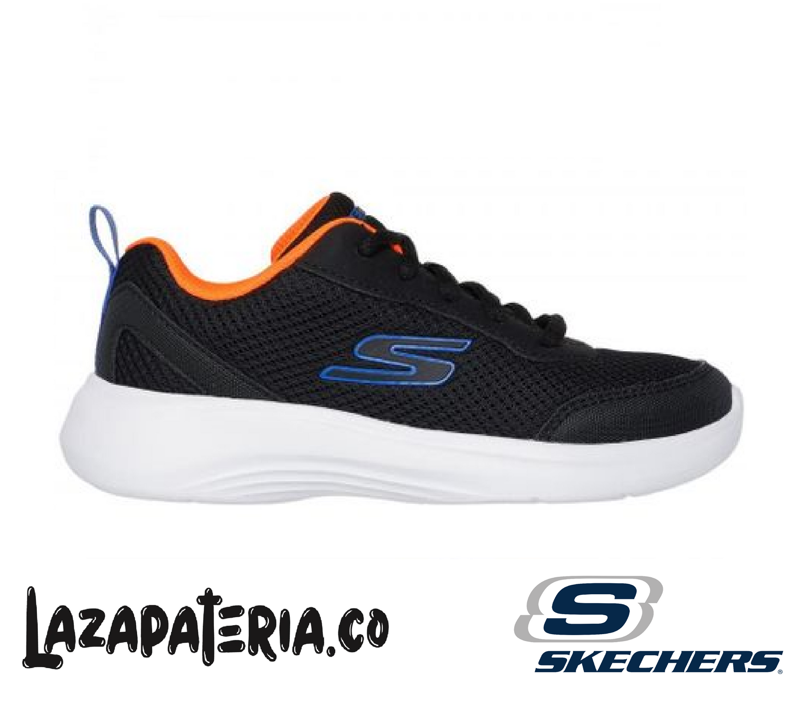 SKECHERS NIÑO SELECTORS NEGRO C40P3616LBLK