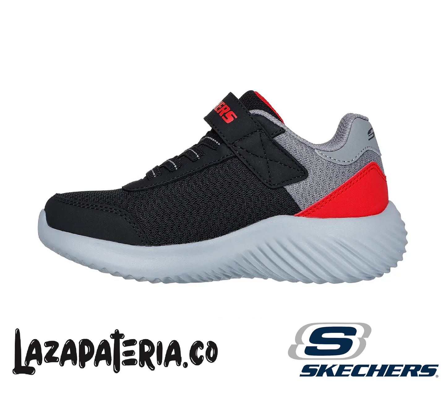 SKECHERS NIÑO C40P3908LBKRD