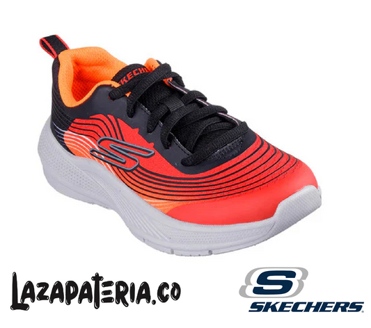 SKECHERS NIÑO C40P3927LRDBK