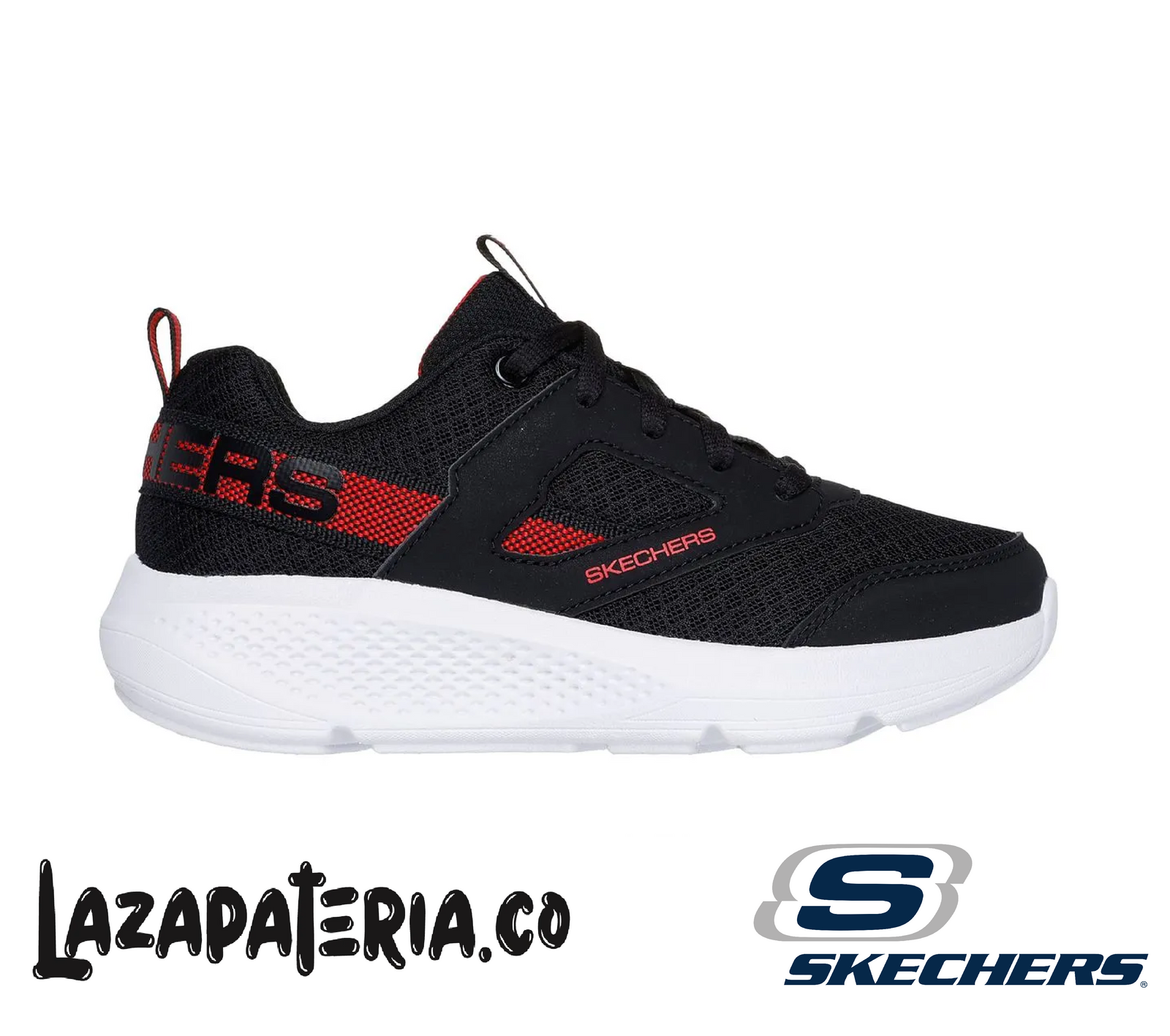SKECHERS NIÑO GORUN ELEVATE NEGRO C40P3986LBKRD