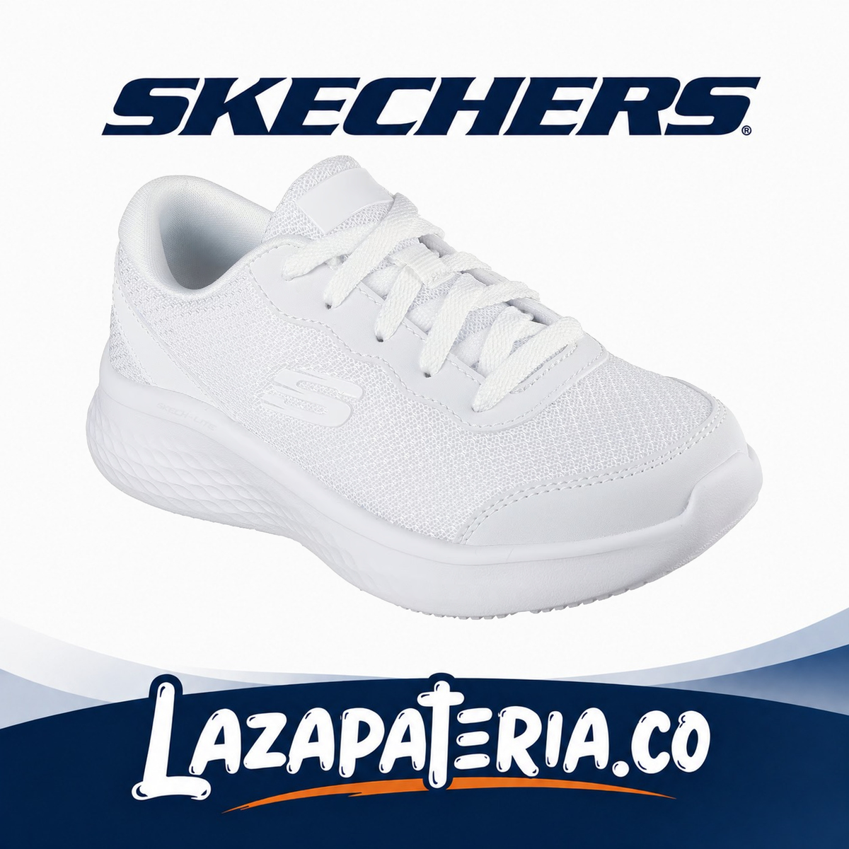 Tenis Skechers Skech-lite Pro Niña Blanco C40P4016LWHT