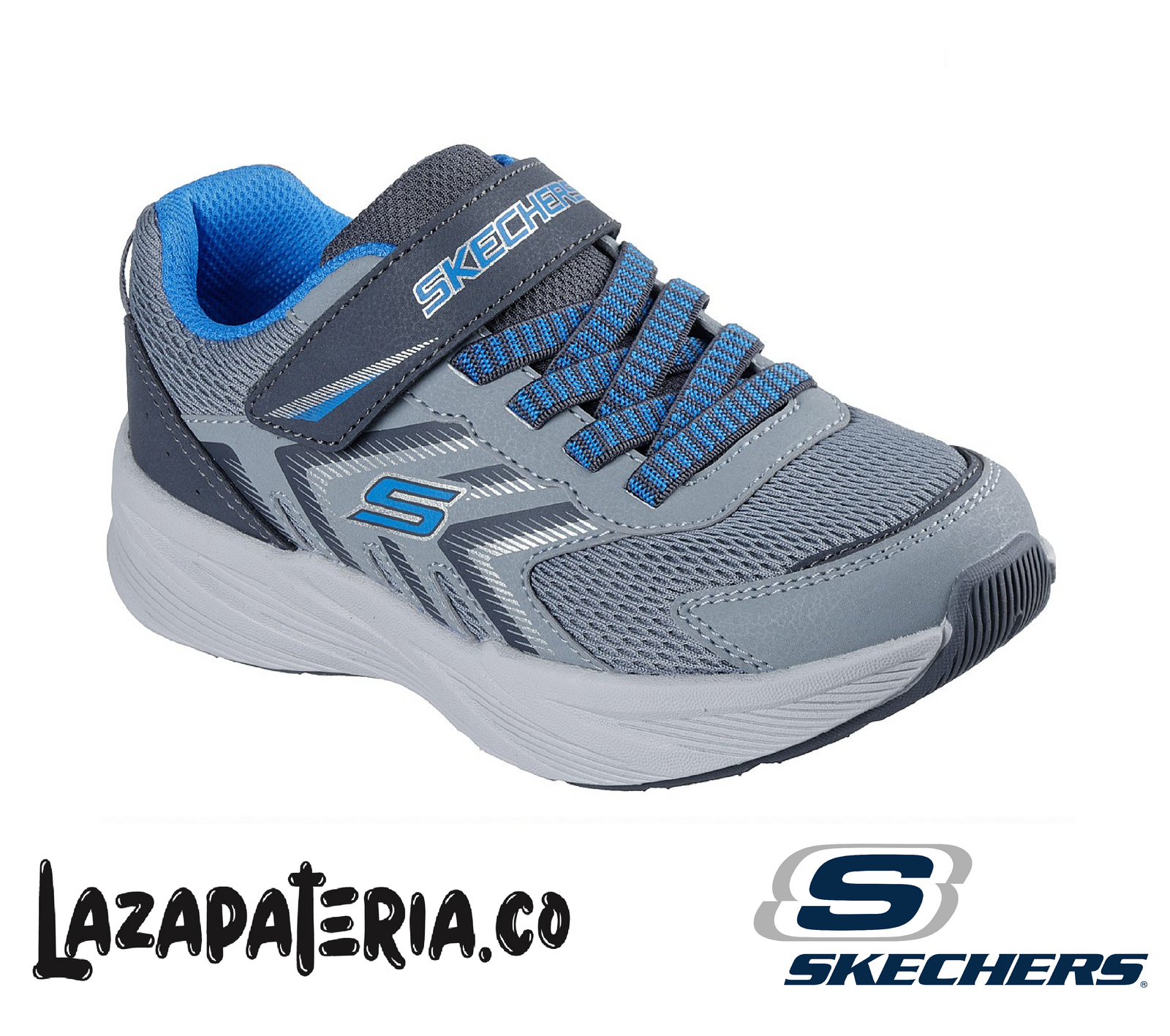 SKECHERS NIÑO C40P4115LGYBL