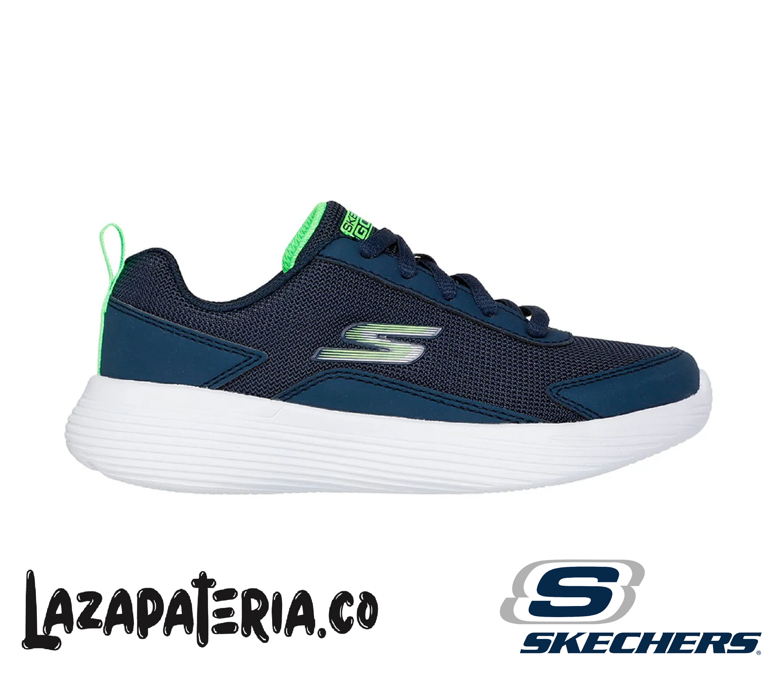 SKECHERS NIÑO GORUN AZUL NAVY C40P5093LNVLM