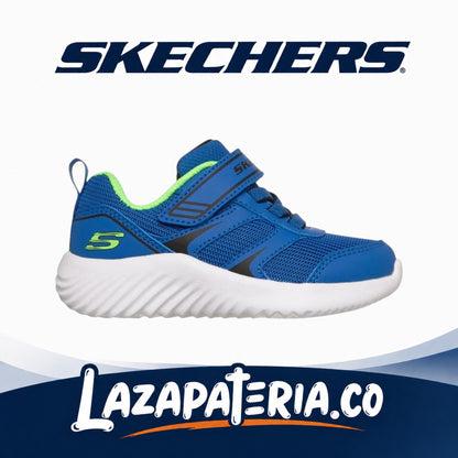 Tenis Skechers Bebé Azul Claro C40P7609NBLLM