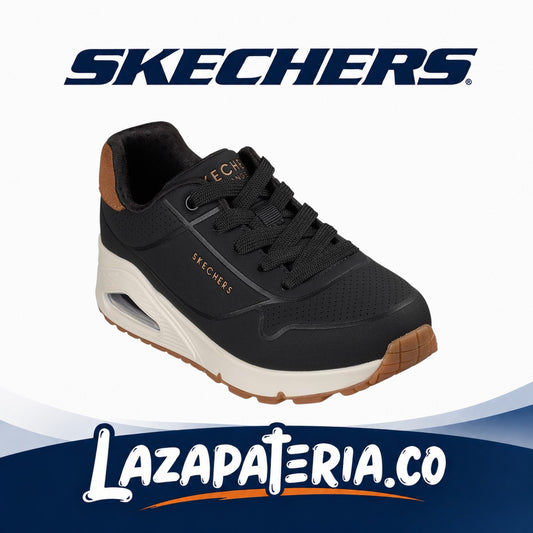 SKECHERS NIÑO C41P7035LBLK