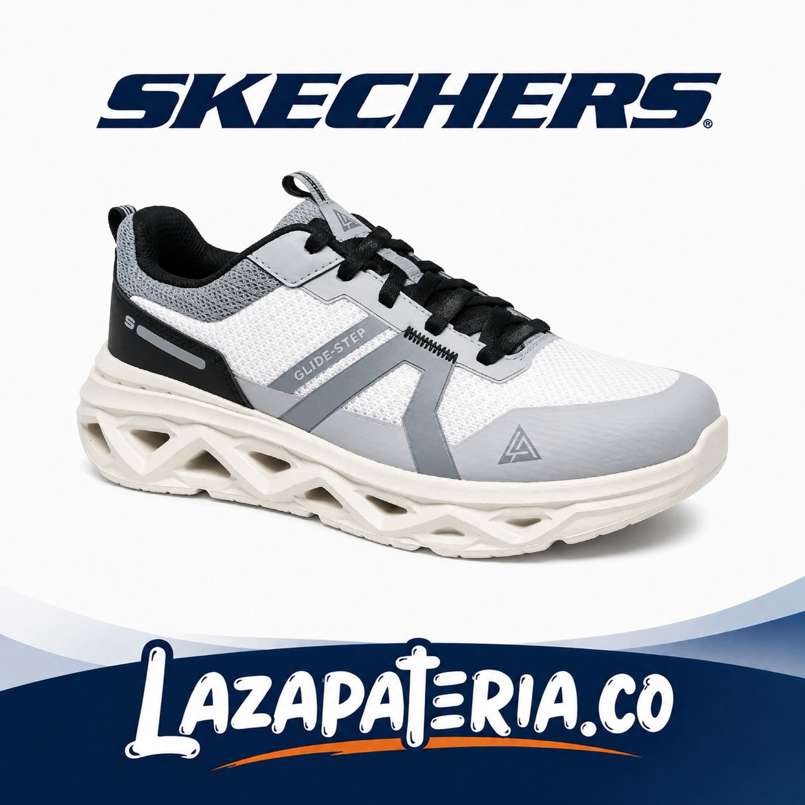 SKECHERS UNISEX GRIS C41P8056LGRY