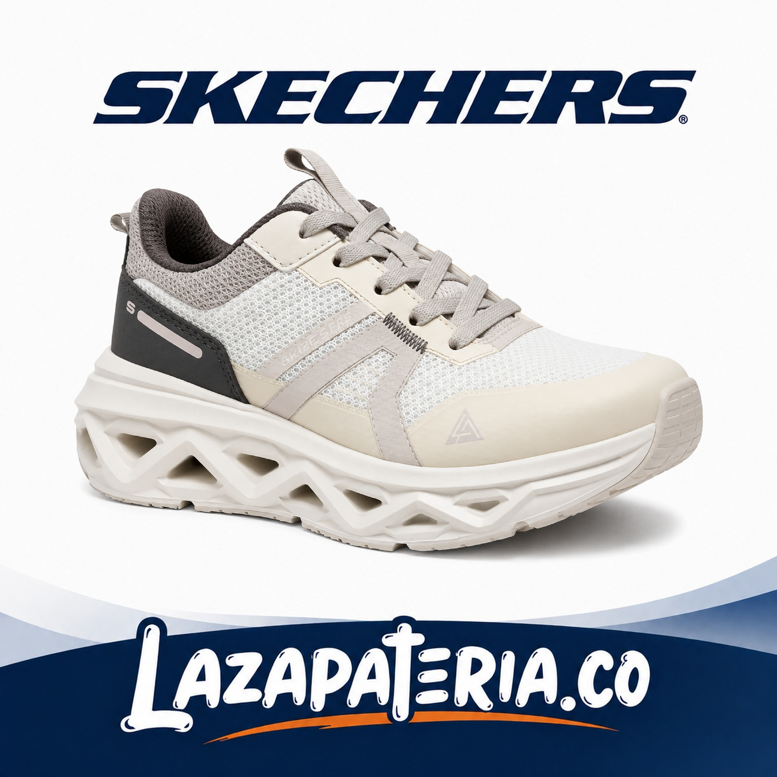 SKECHERS UNISEX BEIGE C41P8056LNAT