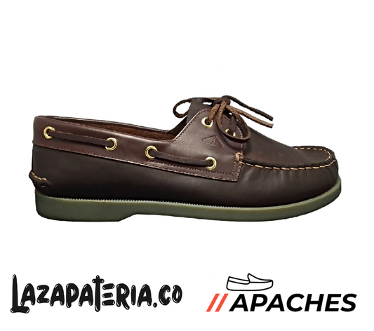 APACHES HOMBRE CP55 NUBUCK CAFE GOMA
