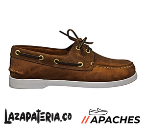 APACHES HOMBRE CP69 MIEL SUELA BLANCO