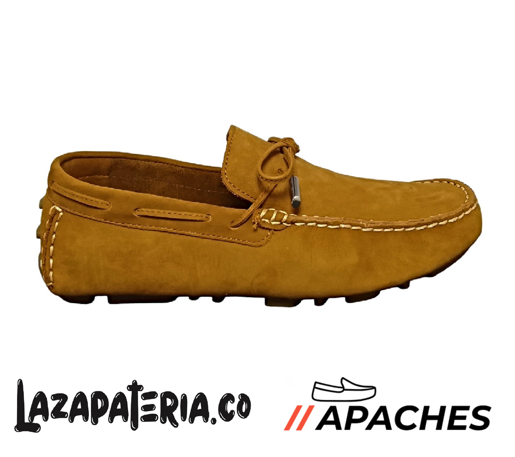 APACHES MOCASÍN HOMBRE CP75 CAFE