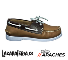 Cargar imagen en el visor de la galería, APACHES HOMBRE CP84 MARFIL X COGNAC
