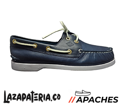 APACHES HOMBRE CP99 AZUL OSCURO SUELA BLANCO