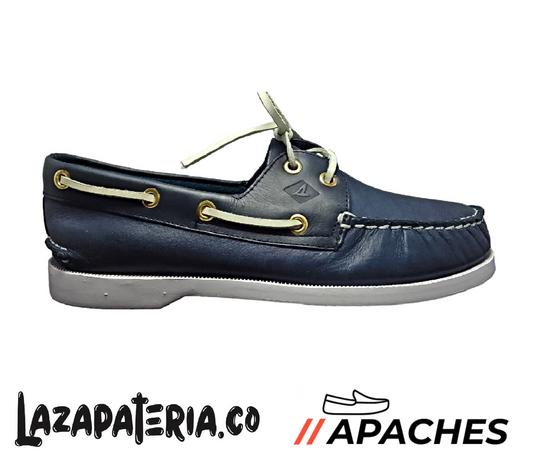 APACHES HOMBRE CP99 AZUL OSCURO SUELA BLANCO