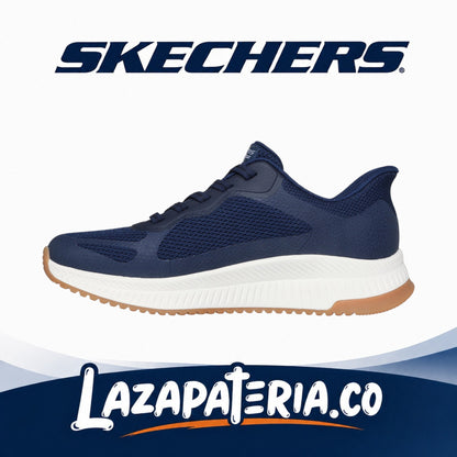 SKECHERS MUJER SLIP-INS AZUL C11P7624NVY