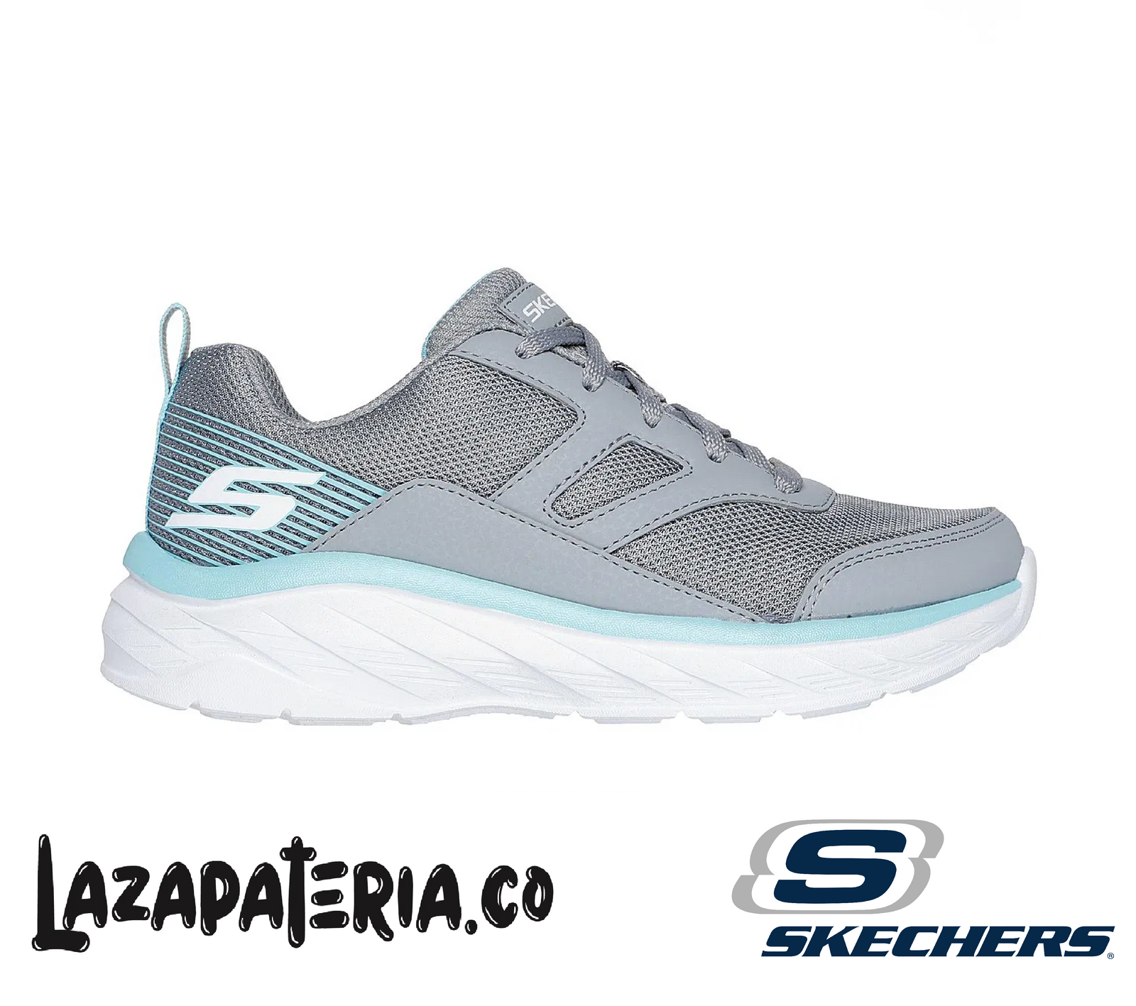 SKECHERS NIÑA BOUNDLESS GRIS C30P3556LGYTQ