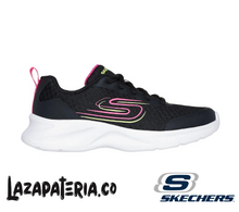 Cargar imagen en el visor de la galería, SKECHERS NIÑA C30P3578LBKHP
