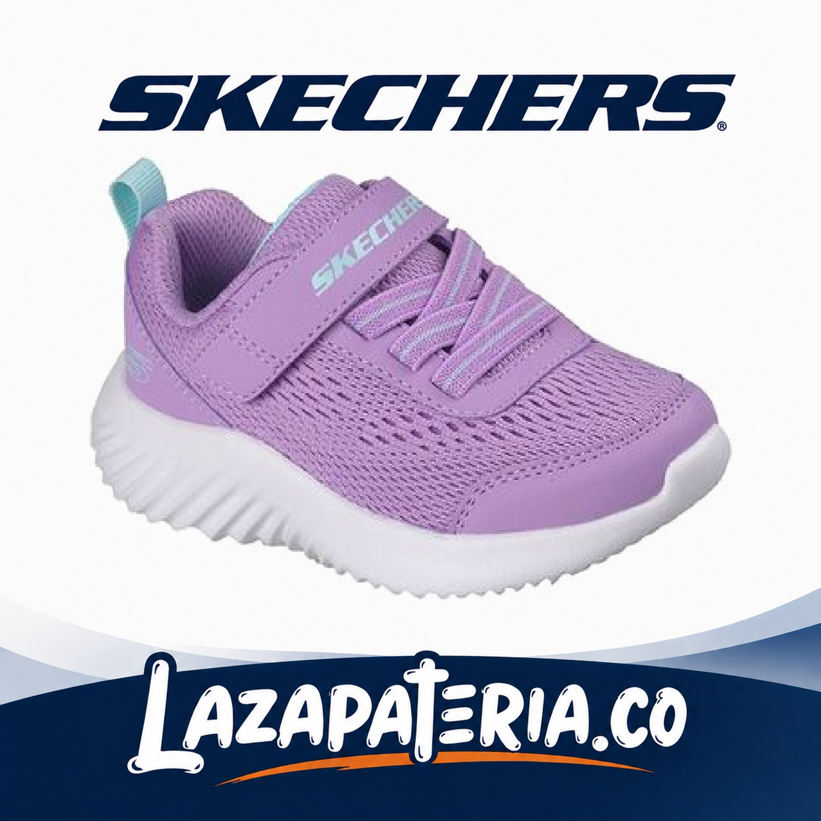 SKECHERS BEBÉ BOUNDER LILA C30P3622NLAV