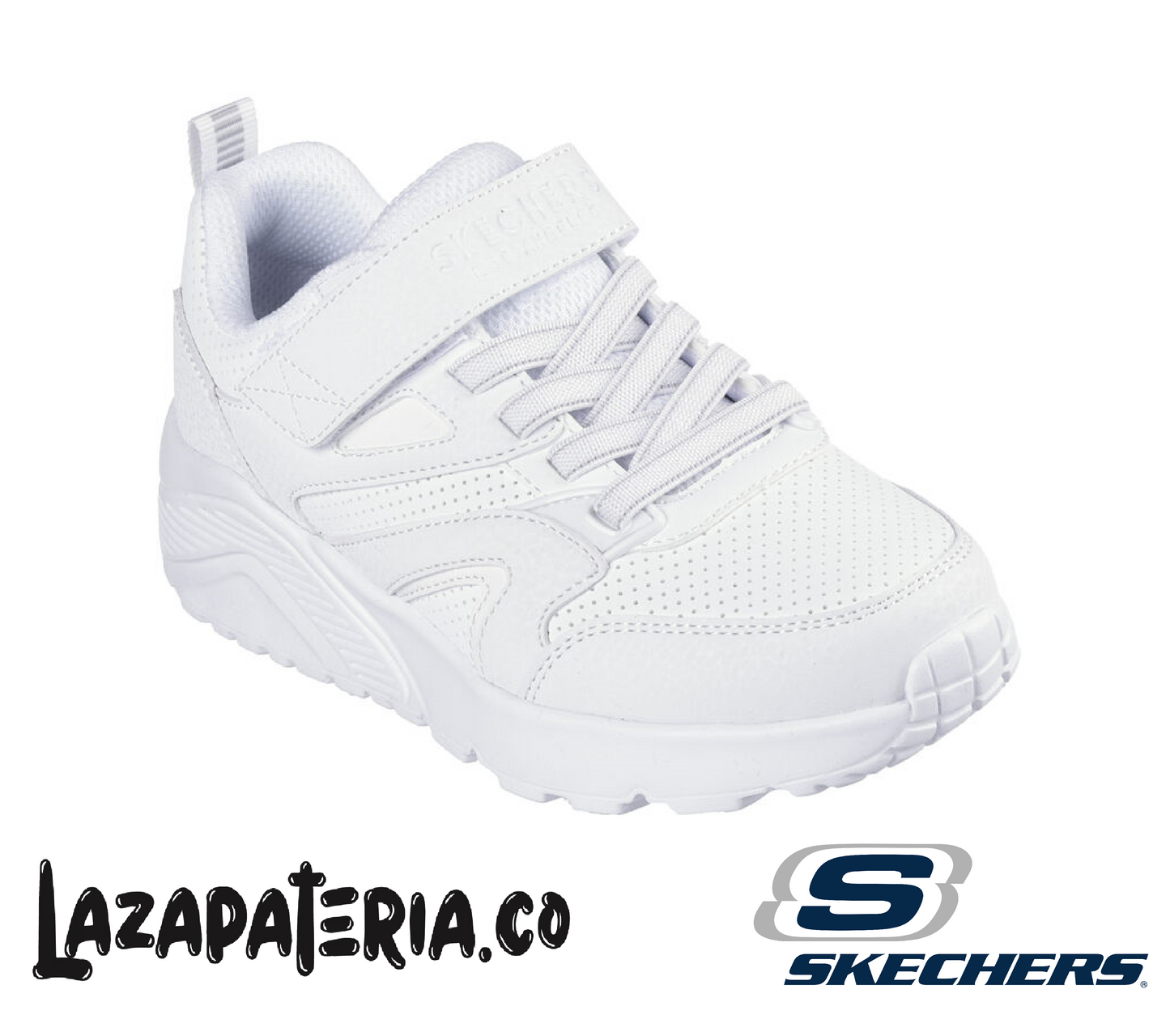 SKECHERS NIÑOS C40P3640LWHT