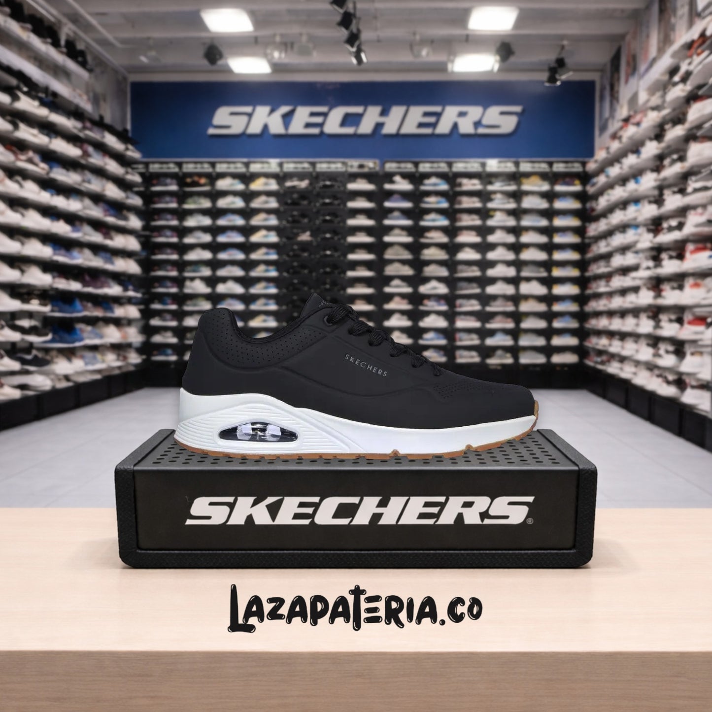 SKECHERS HOMBRE C52P458BLK