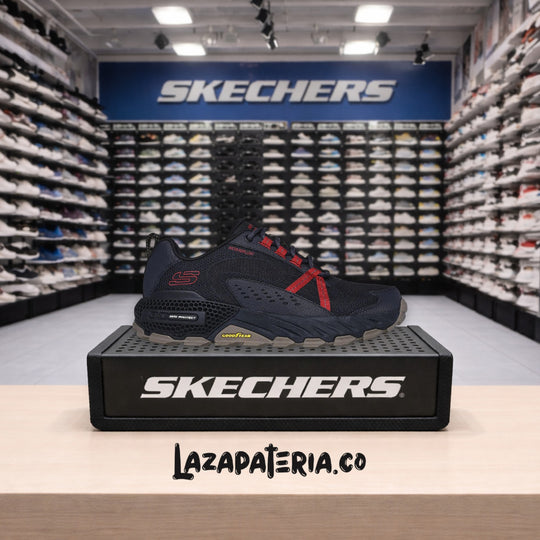 SKECHERS HOMBRE C23P7401BKRD