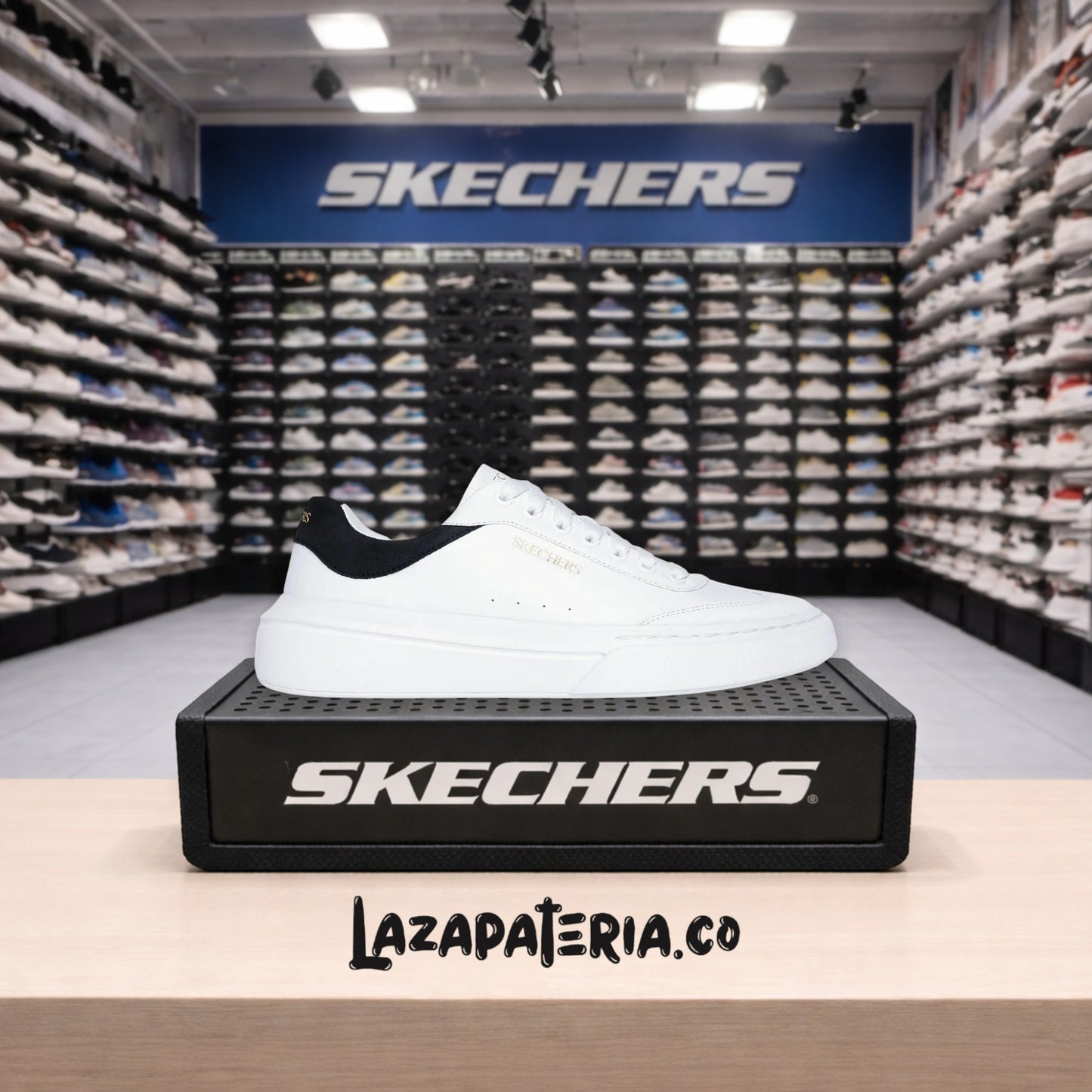 SKECHERS HOMBRE C23P2858WBK