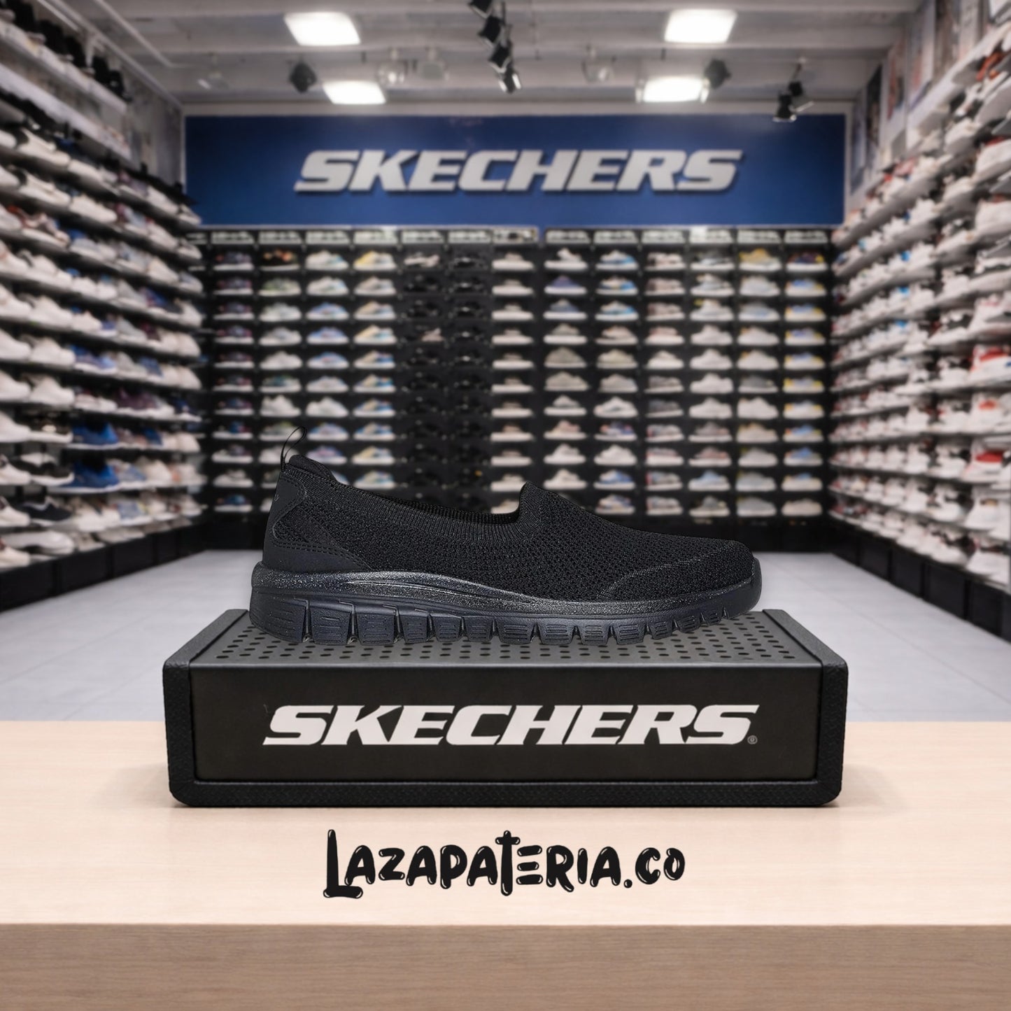 SKECHERS MUJER C10P0739BBK