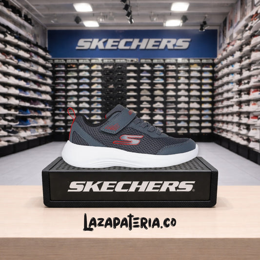 SKECHERS NIÑO C40P3615LCHAR