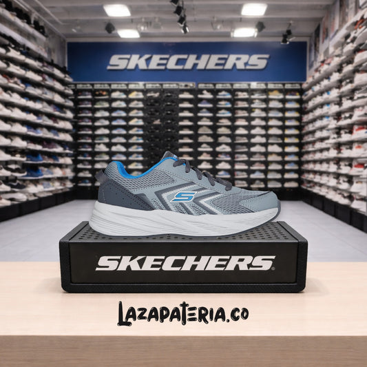 SKECHERS NIÑO C40P4116LGYBL