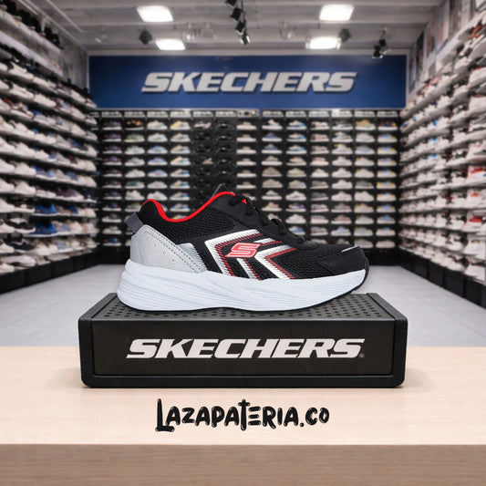 SKECHERS NIÑO C40P4116LBKSR
