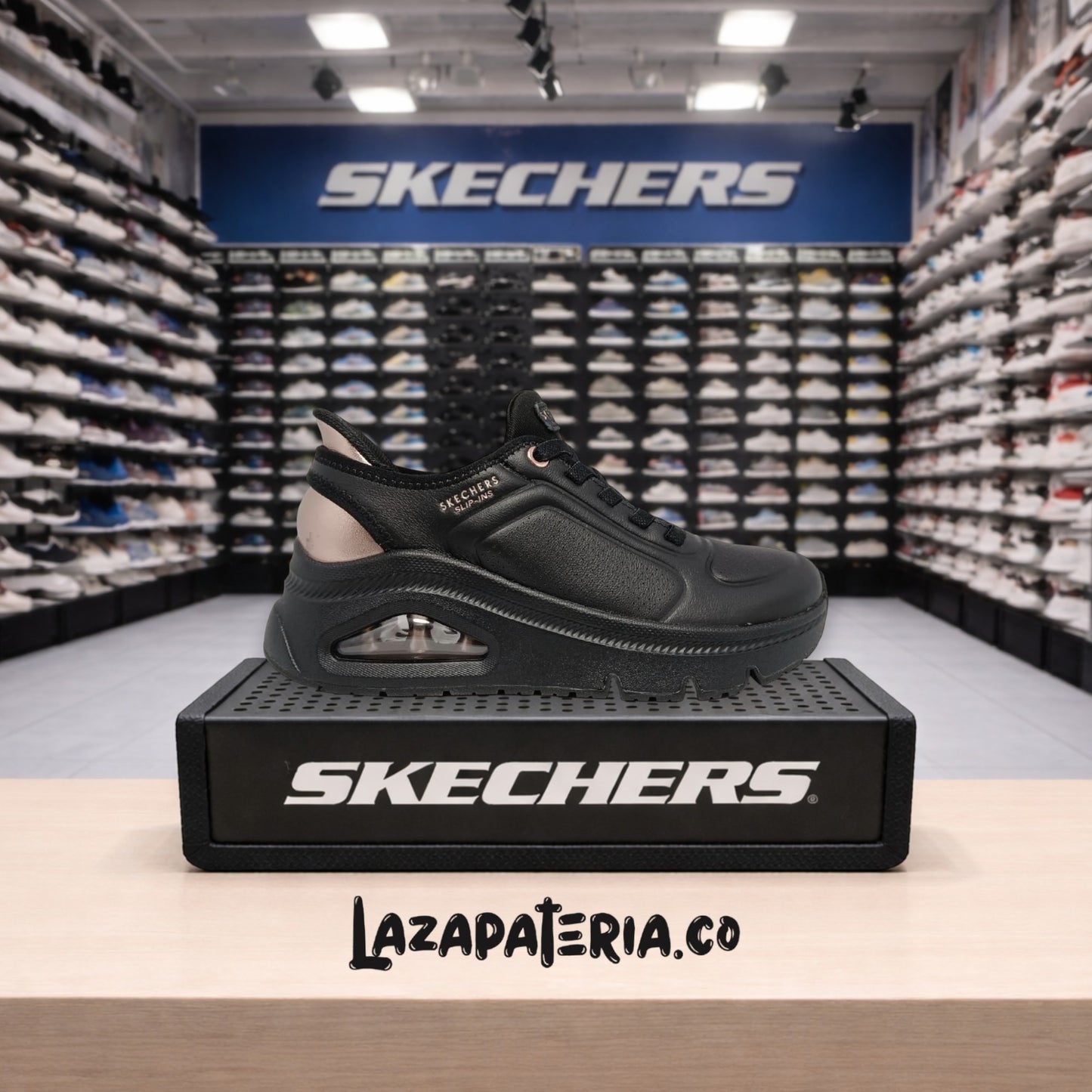 SKECHERS MUJER C17P7771BBK