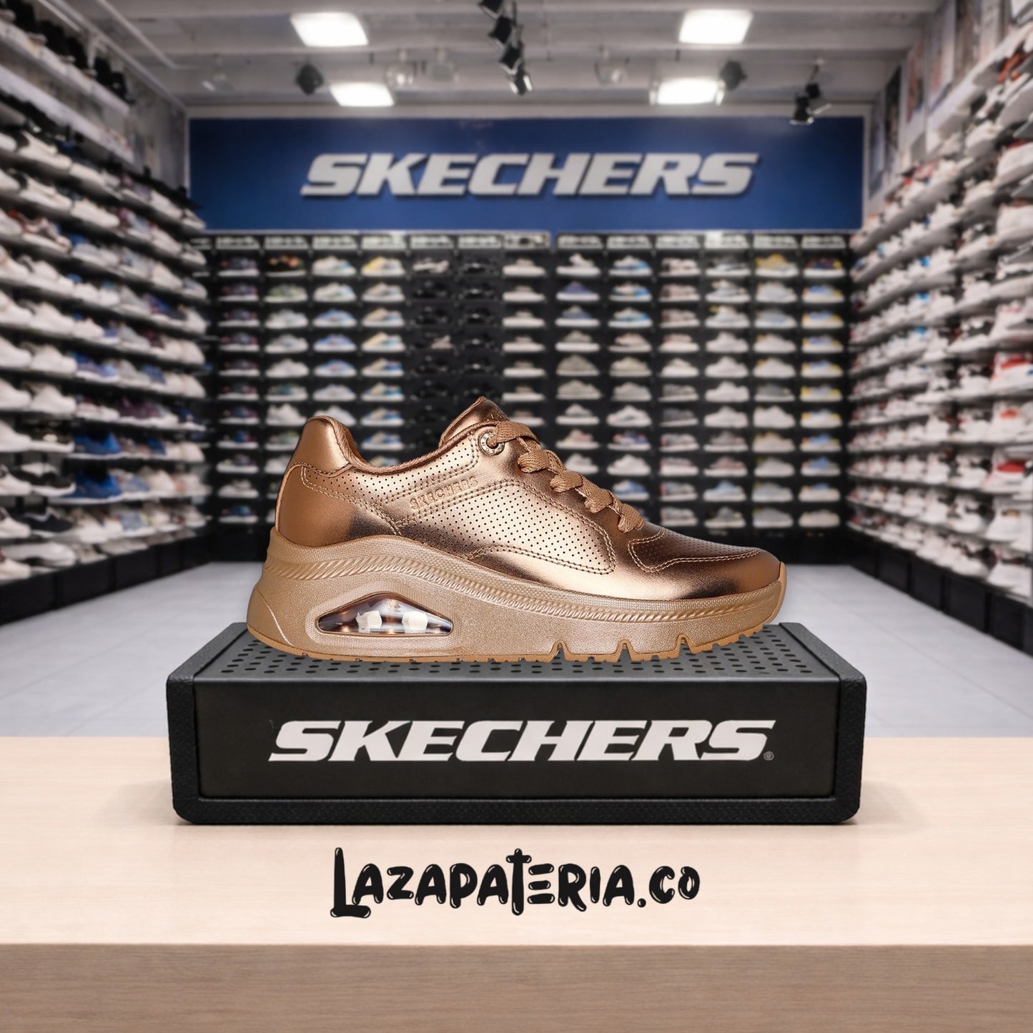 SKECHERS MUJER C17P7768BRZ